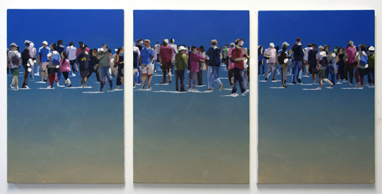 tourist triptych